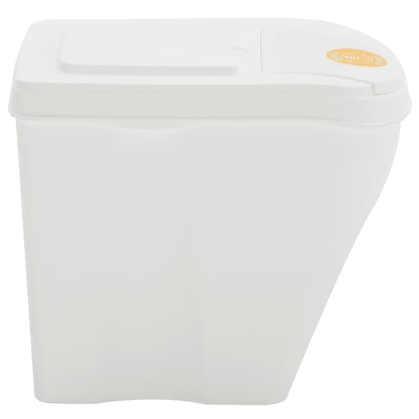 vidaXL Stapelbara soptunnor 4 st vit 100 L polypropen Vit
