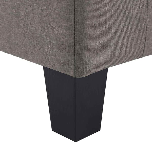 vidaXL Soffa Taupe 4-sits tyg Taupe