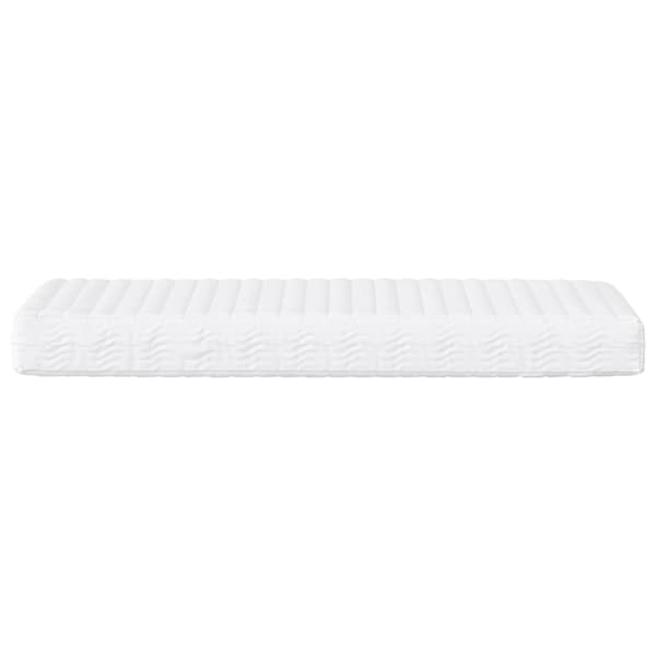 vidaXL Dagbädd med madrass mörkgrå 90x190 cm tyg Grå