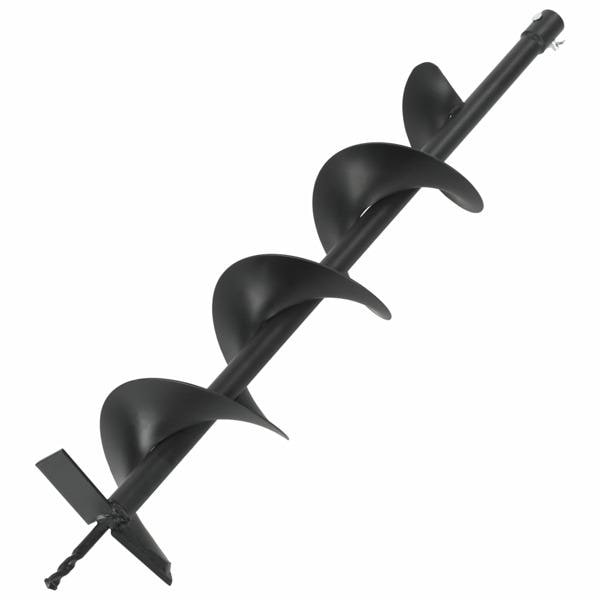 vidaXL Jordborr stål 150 mm