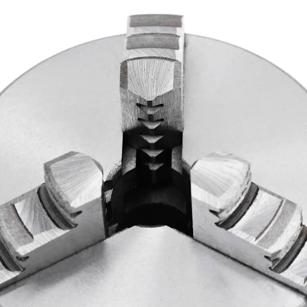 vidaXL 3-backs självjusterande svarvchuck 100 mm stål