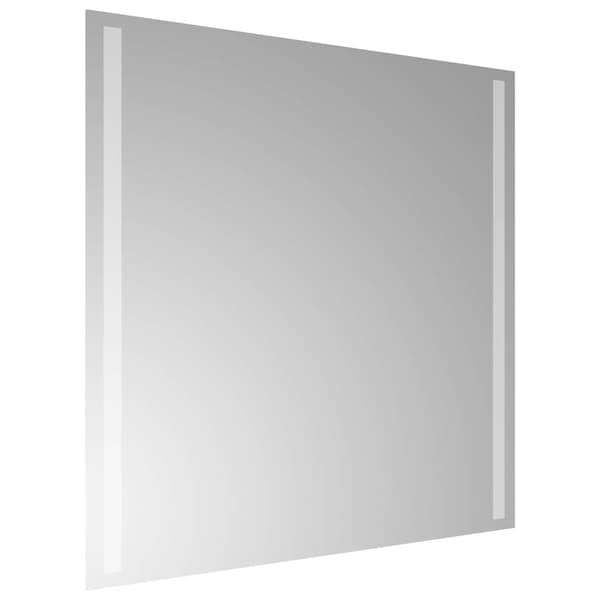 vidaXL Badrumsspegel LED 60x60 cm Transparent