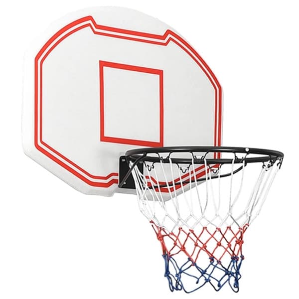 vidaXL Basketplatta vit 90x60x2 cm polyeten Vit