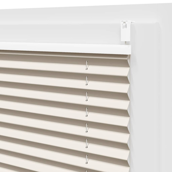 vidaXL Plisségardin 40x200 cm creme Creme