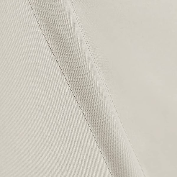 vidaXL Vindskydd för altan hopfällbar 160 x 240 cm Krämfärg Creme