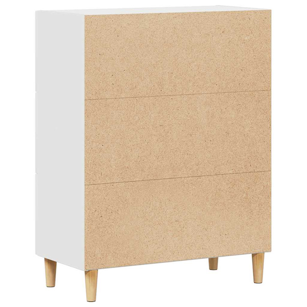 vidaXL Skåp vit 69,5x34x90 cm konstruerat trä Vit