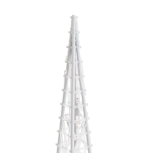 vidaXL Ljuskoner set akryl LED blå 30/45/60 cm Blå