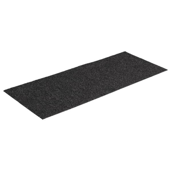 vidaXL Trappmattor självhäftande 15 st 60x25 cm antracit rektangulära grå