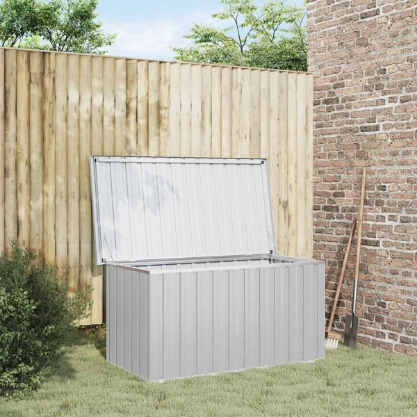 vidaXL Dynbox grå 129x67x65 cm grå