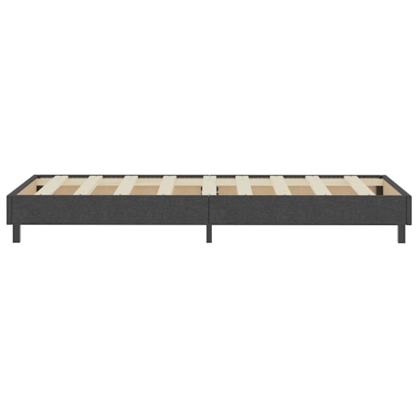 vidaXL Ramsäng grå tyg 80x200 cm grå