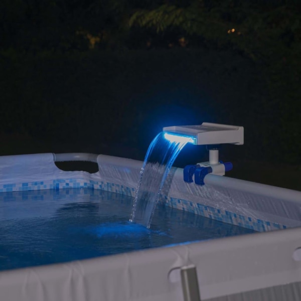Bestway Vattenfall med LED till pool Flowclear Vit