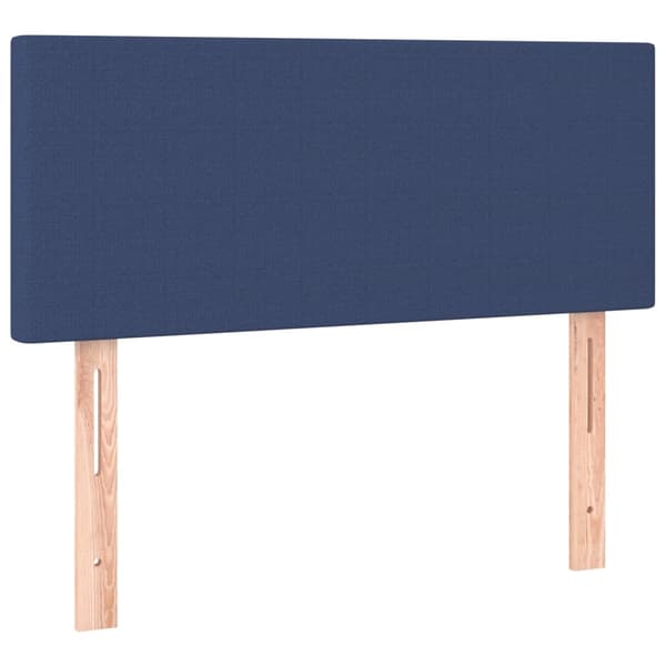 vidaXL Ramsäng med madrass blå 80x200 cm tyg Blå