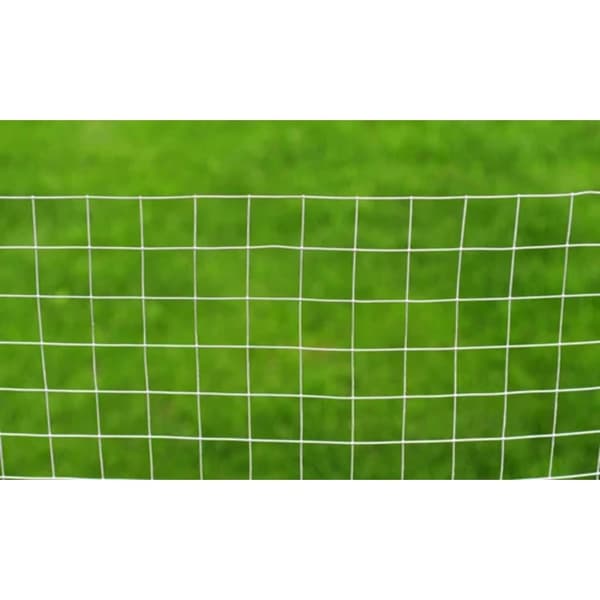 vidaXL Hönsnät galvaniserat stål 10x1 m silver Silver