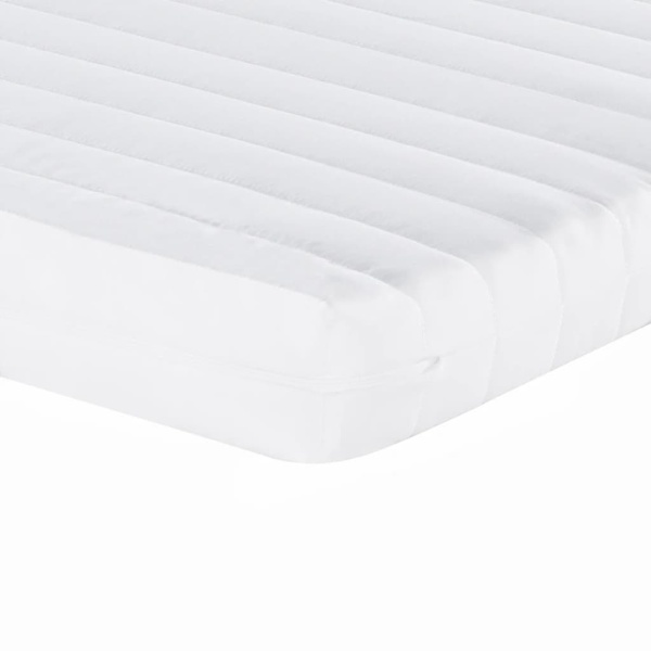 vidaXL Dagbädd utdragbar med madrasser svart 90x190 cm sammet Svart