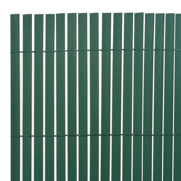 vidaXL Insynsskydd 90x400 cm grön Grön