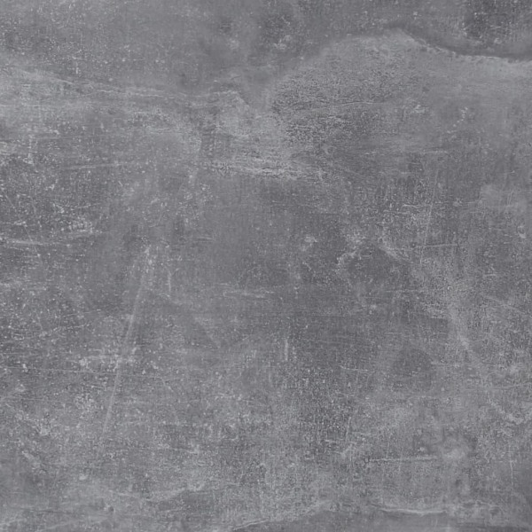 FMD Skrivbord med sidohyllor 117x73x75 cm betong grå