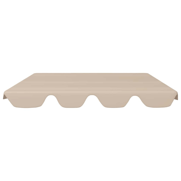 vidaXL Reservtak för hammock beige 150/130x105/70 cm Beige