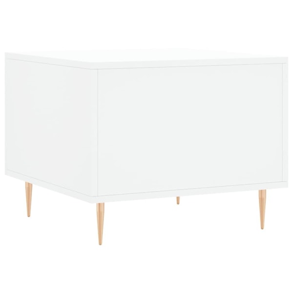 vidaXL Soffbord 2 st vit 50x50x40 cm konstruerat trä Vit