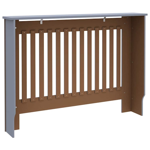 vidaXL Elementskydd antracit 112x19x81,5 cm MDF Antracit
