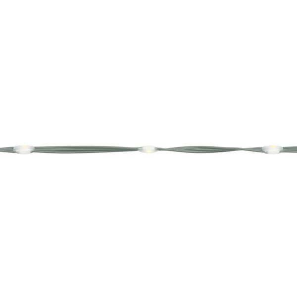 vidaXL LED julgran med spikar 220 LED varmvit 180 cm Varmvit