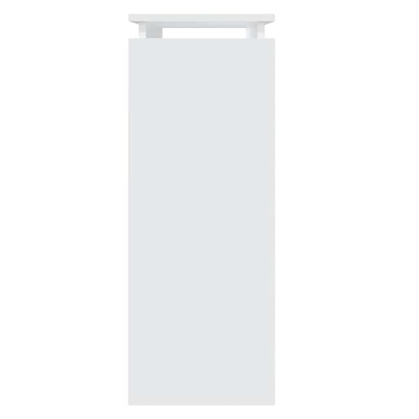 vidaXL Konsolbord vit 80x30x80 cm konstruerat trä Vit