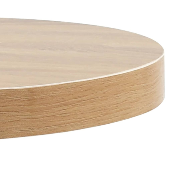 vidaXL Bistrobord ljusbrun 40 cm MDF Brun