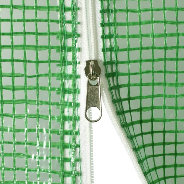 vidaXL Växthus 6 m² 3x2x2 m Grön