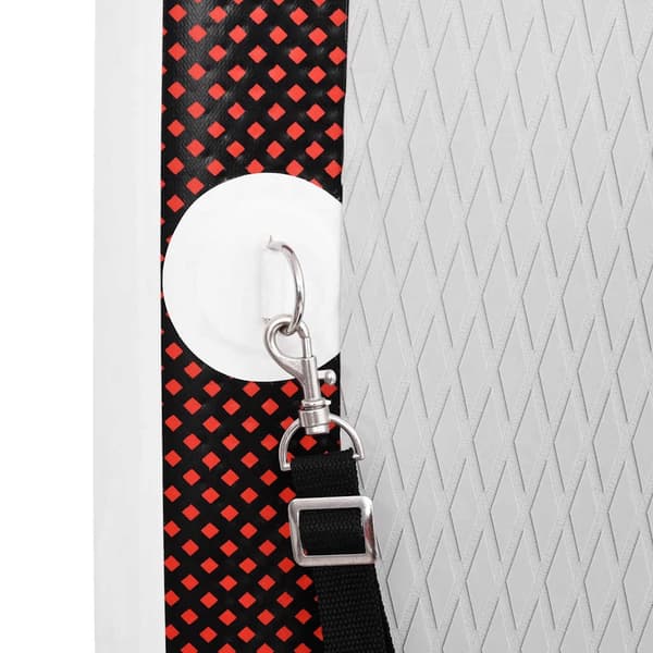 vidaXL Upplåsbar SUP-bräda set röd 330x76x10 cm Röd