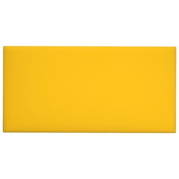 vidaXL Väggpaneler 12 st gul 60x30 cm sammet 2,16 m² Gul