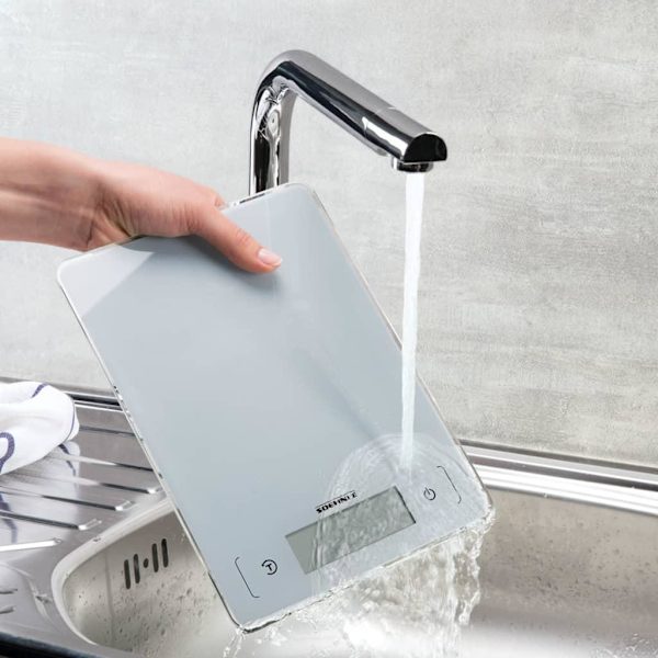 Soehnle Digital köksvåg Page Aqua Proof 10 kg silver Flerfärgsdesign