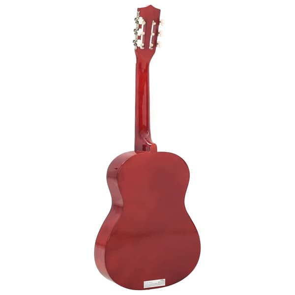 vidaXL Gitarr för nybörjare 8 delar klassisk 3/4 36" Brun