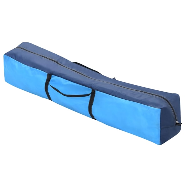 vidaXL Partytält valv 450x450x265 cm mörkblå Blå