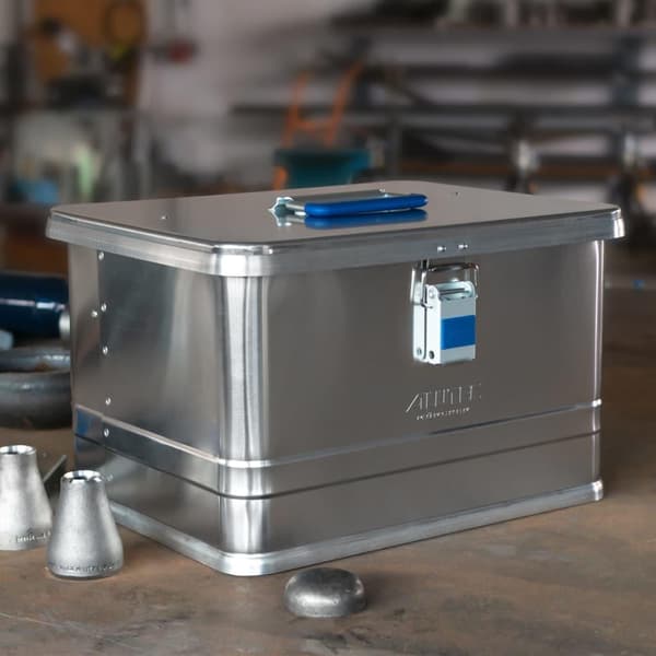 ALUTEC Förvaringslåda aluminium COMFORT 27 L Silver
