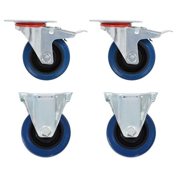 vidaXL Hjul 12 st 75 mm