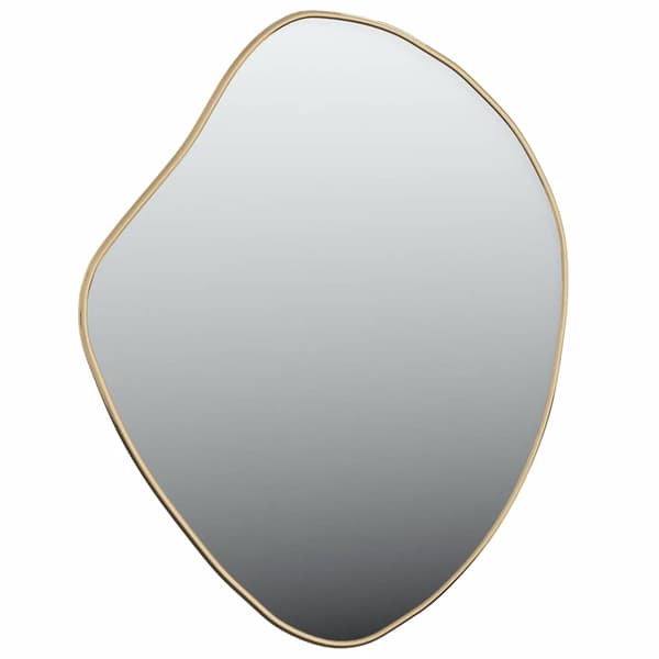vidaXL Väggspegel guld 60x50 cm Guld