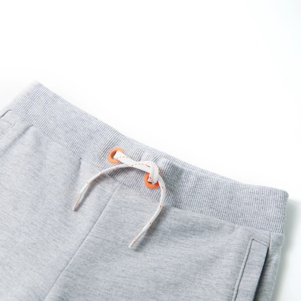 vidaXL Barnshorts med snöre grå 104 Grå