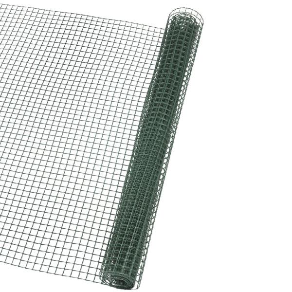 Nature Staketväv fyrkantig mesh 5x5 mm 1x3 m grön Grön