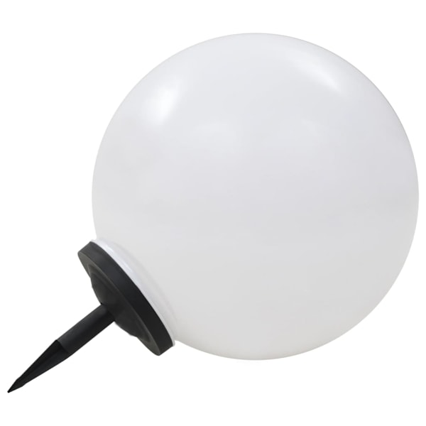 vidaXL Sollampa LED sfärisk 50 cm RGB Vit