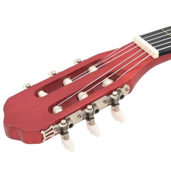 vidaXL Gitarr för nybörjare klassisk 4/4 39" amerikansk lind Brun