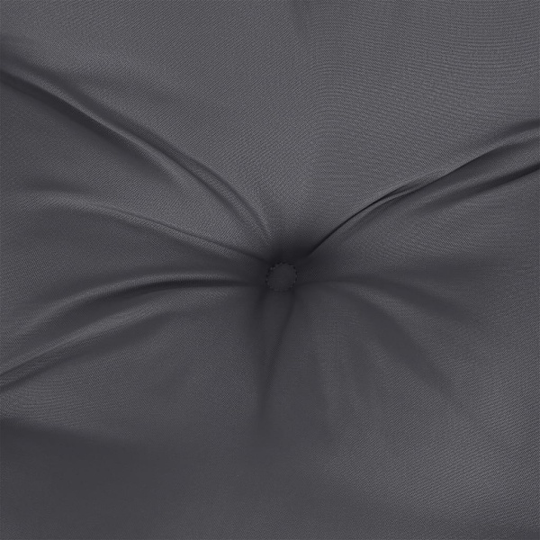 vidaXL Palldyna grå 58x58x10 cm tyg grå