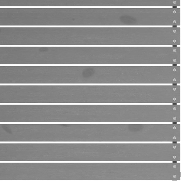 vidaXL Loungegrupp för trädgården 3 delar grå massiv furu grå