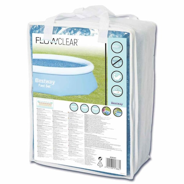 Bestway Poolöverdrag Flowclear 305 cm Blå