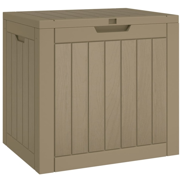 vidaXL Dynbox grå 55,5x43x53 cm polypropen Grå
