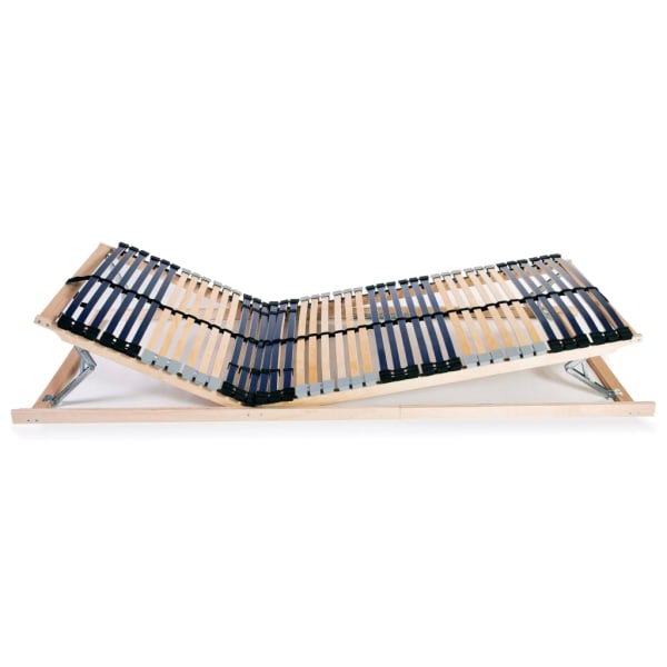 vidaXL Ribbotten med 42 ribbor 7 zoner 80x200 cm multifärg