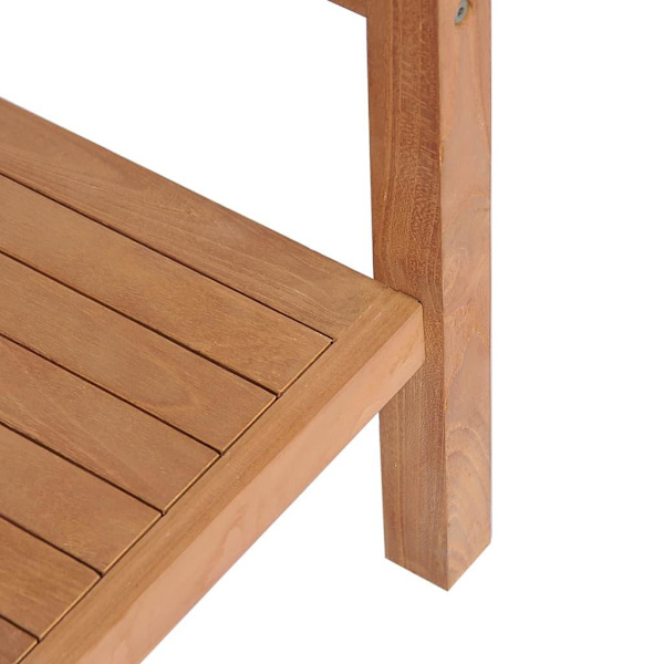 vidaXL Badrumsunderskåp massiv teak 74x45x75 cm Brun