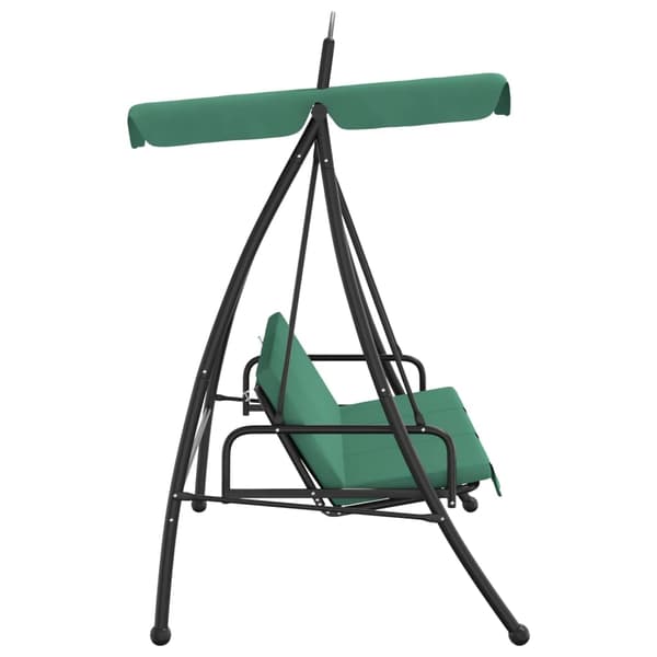 vidaXL Hammock grön 198 cm tyg och stål Grön
