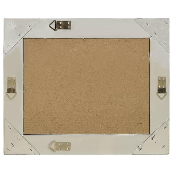 vidaXL Väggspegel barockstil 60x40 cm silver Silver