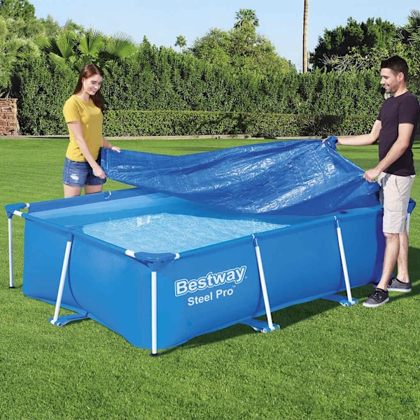 Bestway Poolöverdrag Flowclear 259x170 cm Blå