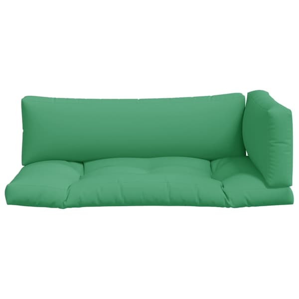 vidaXL Palldynor 3 st grön tyg Grön