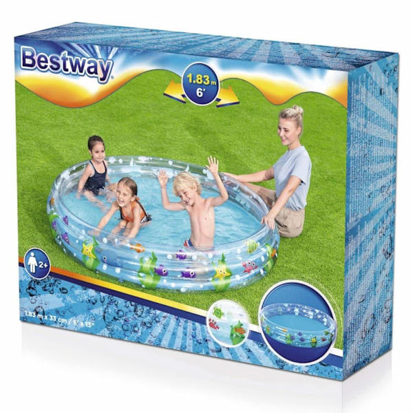 Bestway Pool Deep Dive rund 183x33 cm